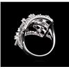Image 3 : 1.20 ctw Diamond Ring - 18KT White Gold