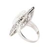 Image 3 : 0.50 ctw Diamond Ring - 14KT White Gold
