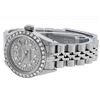 Image 3 : Rolex Ladies Stainless Steel Slate Grey Diamond Datejust Wristwatch