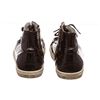 Image 5 : Burberry Black Patent Leather High Top Lace Front Sneakers 36