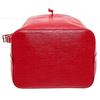Image 4 : Louis Vuitton Red Epi Leather Noe PM Drawstring Shoulder Bag
