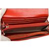 Image 6 : Chanel Red Caviar Leather CC Long Flap Wallet
