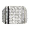 Image 2 : 3.90 ctw Diamond Ring - 18KT White Gold