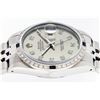 Image 5 : Rolex Mens Stainless Steel Gray Diamond & Sapphire 36MM Datejust Wristwatch