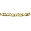 Image 1 : 10k Yellow Gold 0.25CTW Diamond Bracelet, (I2-I3/J-K)