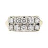 Image 2 : 1.15 ctw Diamond Ring - 14KT Yellow and White Gold