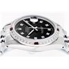 Image 6 : Rolex Mens Stainless Steel Black Diamond & Ruby Datejust Wristwatch