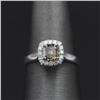 Image 1 : 0.80 ctw Diamond Ring - 14KT White Gold