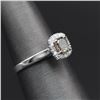 Image 3 : 0.80 ctw Diamond Ring - 14KT White Gold