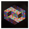 Image 3 : Hommage Al'hexagone (Portfolio) by Vasarely (1908-1997)