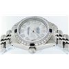 Image 4 : Rolex Ladies Stainless Steel Mother Of Pearl Diamond & Sapphire Datejust Wristwa