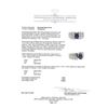 Image 5 : 2.56 ctw Blue Sapphire And Diamond Ring - 14KT White Gold