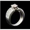 Image 4 : 2.90 ctw Diamond Ring - 14KT White Gold