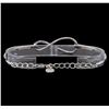 Image 2 : 0.37 ctw Diamond Bracelet - 14KT White Gold