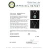Image 3 : 2.52 ctw Emerald and Diamond Pendant With Chain - 14KT White Gold