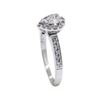 Image 4 : 0.33 ctw Diamond Ring - 14KT White Gold