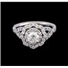 Image 2 : 1.25 ctw Diamond Ring - 14KT White Gold