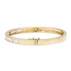 Image 2 : 2.30 ctw Diamond Bangle Bracelet - 14KT Yellow Gold