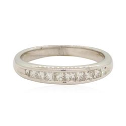 0.55 ctw Diamond Ring - 14KT White Gold