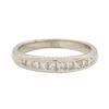 Image 1 : 0.55 ctw Diamond Ring - 14KT White Gold