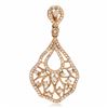 Image 1 : 14k Rose Gold 0.57CTW Diamond Pendant, (I1/H)