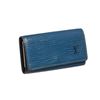 Image 2 : Louis Vuitton Blue Epi Leather 4 Key Holder