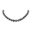 Image 1 : Tahitian Pearl Necklace - 14KT White Gold