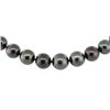 Image 2 : Tahitian Pearl Necklace - 14KT White Gold