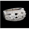 Image 1 : 1.18 ctw Diamond Ring - 14KT White Gold