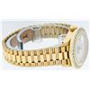 Image 3 : Rolex Ladies 18K Yellow Gold President Mother Of Pearl 2.15 ctw Diamond Wristwat