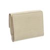 Image 7 : Louis Vuitton White Epi Leather Ludlow Wallet