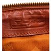 Image 6 : MCM Tan Cognac Visetos Brown Leather Trim Vintage Boston Bag