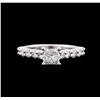 Image 2 : 1.47 ctw Diamond Ring - 14KT White Gold