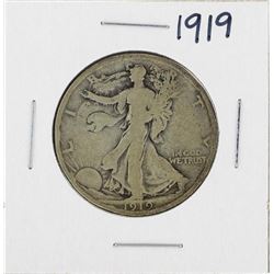 1919 Walking Liberty Half Dollar Silver Coin