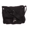 Image 1 : Prada Black Nylon Leather Crossbody Flap Bag