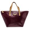 Image 1 : Louis Vuitton Purple Vernis Leather Bellevue PM Bag