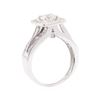 Image 4 : 0.87 ctw Diamond Ring - 14KT White Gold