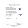 Image 5 : 2.61 ctw Tanzanite and Diamond Ring - 14KT White Gold