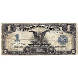 1899 $1 Black Eagle Silver Certificate Note