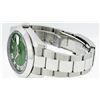 Image 9 : Rolex Mens SS 41MM Green Roman Diamond Datejust 2 Oyster Band Wristwatch With Bo