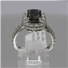 Image 1 : 2.03 ctw Brown and White Diamond Ring - 14KT White Gold