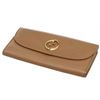Image 4 : Gucci Brown Leather Vintage Long Wallet