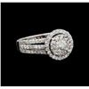 14KT White Gold 1.35 ctw Diamond Ring