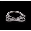 Image 2 : 0.57 ctw Diamond Ring - 14KT White Gold