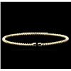 Image 2 : 0.44 ctw Diamond Bracelet - 14KT Yellow Gold
