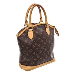 Louis Vuitton Monogram Canvas Leather Lockit Vertical PM Bag