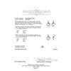Image 3 : 1.46 ctw Diamond Earrings - 14KT White Gold