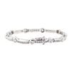 Image 2 : 3.45 ctw Diamond Bracelet - 14KT White Gold
