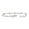Image 3 : 3.45 ctw Diamond Bracelet - 14KT White Gold
