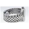 Image 7 : Rolex Mens Stainless Steel Meteorite Diamond And Sapphire Datejust Wristwatch